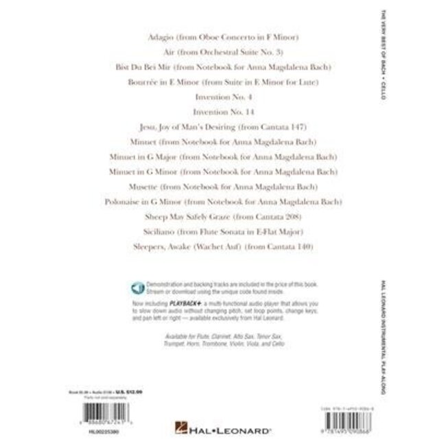 The Very Best of Bach for Cello