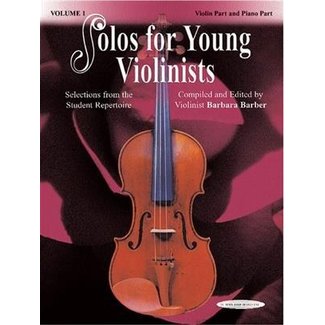 Barbara Barber Solo's for Young Violinists ( 6 volumes)