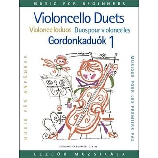 Gordonkaduók Cello Duo's for  beginnende cellisten (2 boeken)