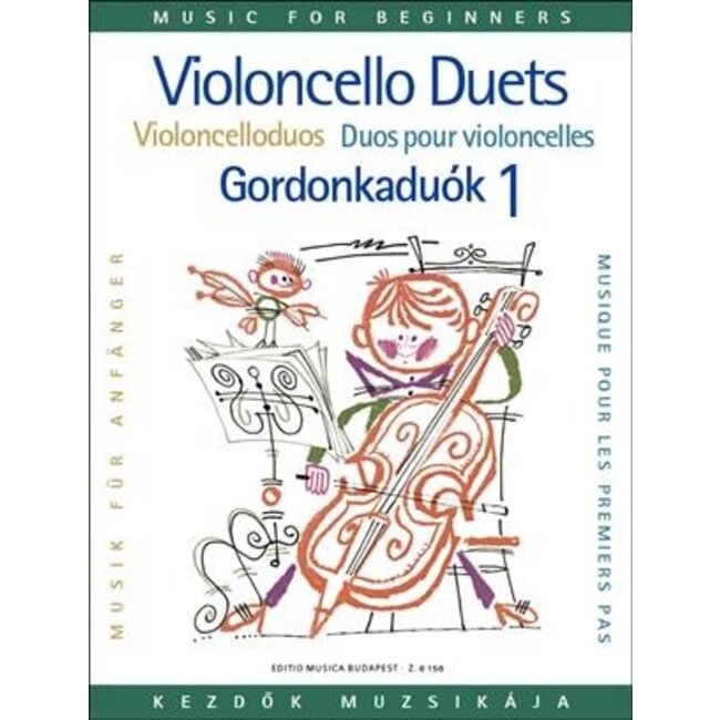 Gordonkaduók Cello Duo's for  beginnende cellisten (2 boeken)