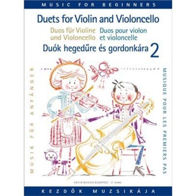 Cello Duos for beginning cellists (2 books)