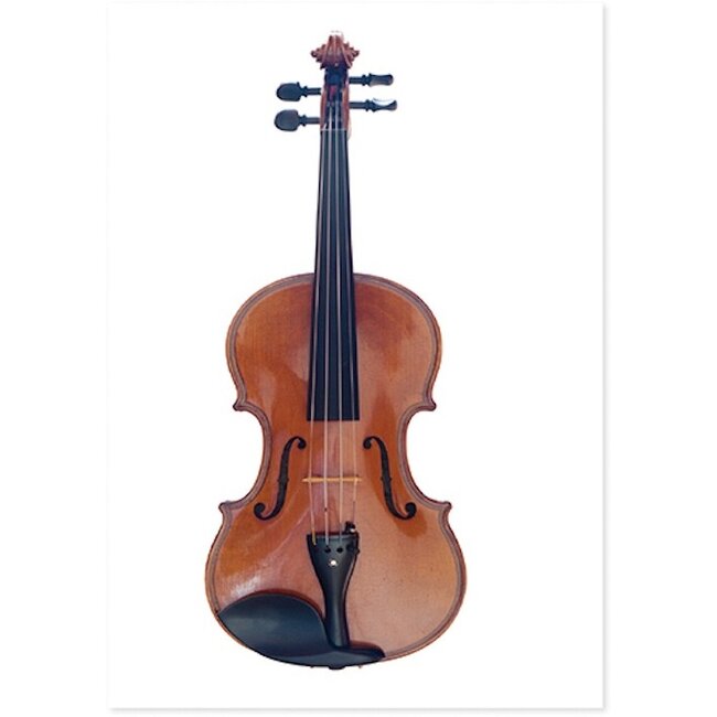 Vienna World Postkaart viool, cello of contrabas