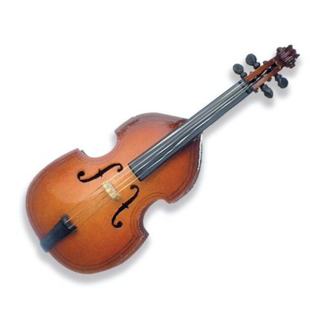 Miniaturnadel für Geige, Bratsche, Cello oder Kontrabass