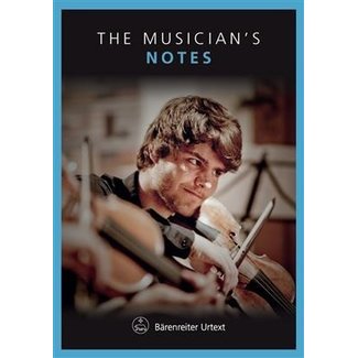 Animando Notizbuch „The Musician Notes“ für Streichinstrumente