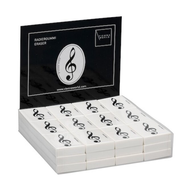 Gum met vioolsleutel motief