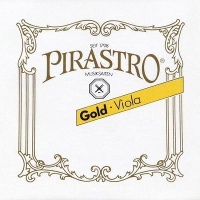 Gold viola strings