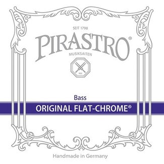 Pirastro Original Flat-Chrome Orchester Kontrabassnaren