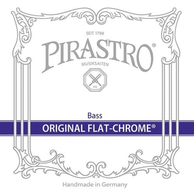 Original Flat-Chrome Orchestra double bass strings