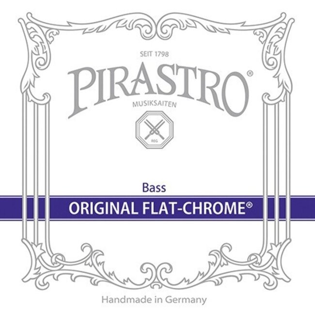 Pirastro Original Flat-Chrome Orchestra double bass strings