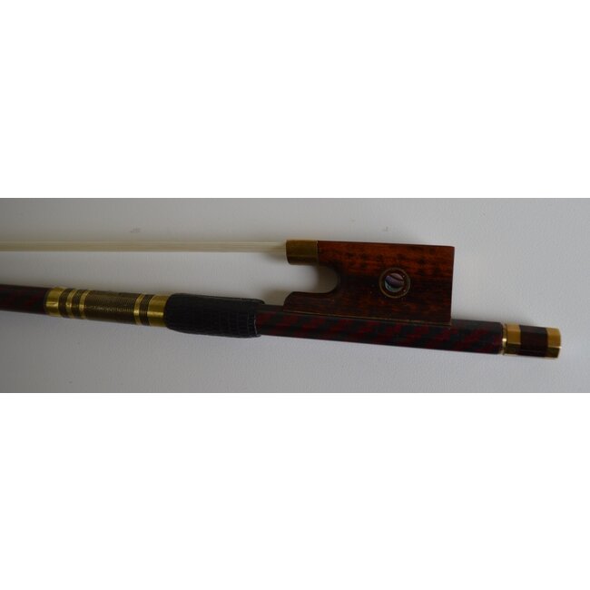 Gold Carbon Fiber violin bow