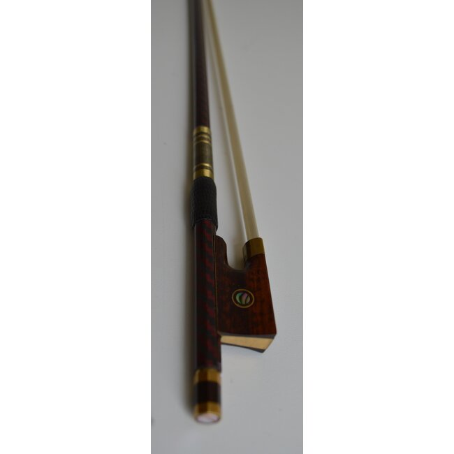 Gold Carbon Fiber violin bow