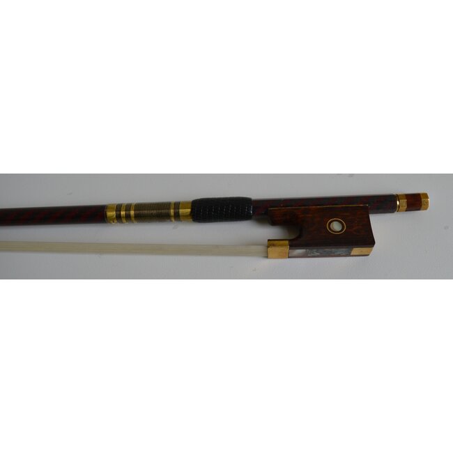 Gold Carbon Fiber violin bow