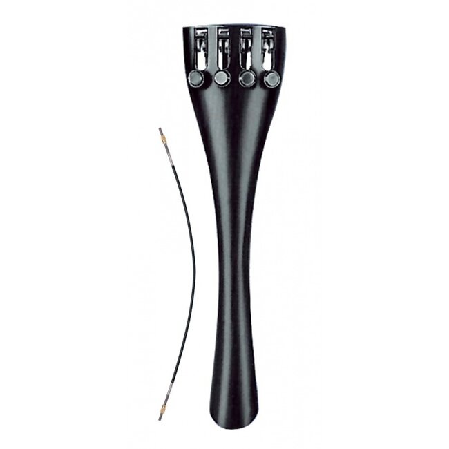 Tailpieces cello synthetic with integrated fine tuners