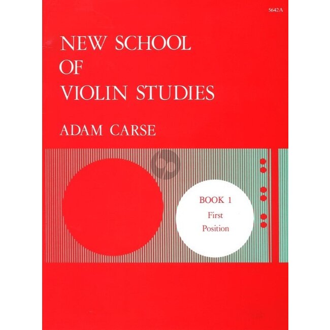 Adam Carse New school of violin studies