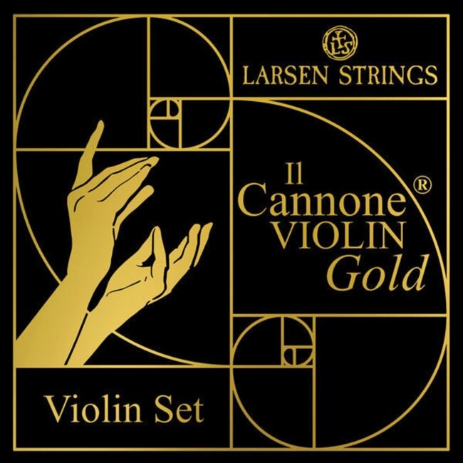 Larsen Il Cannone Gold vioolsnaren