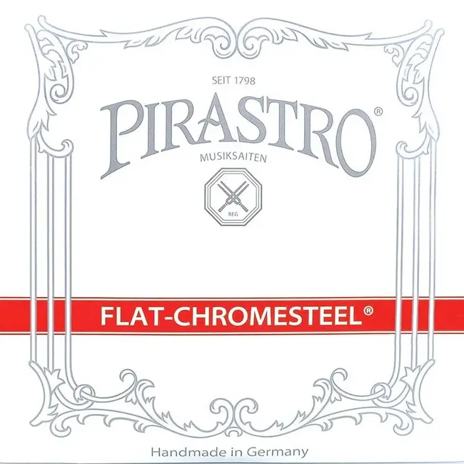 Pirastro Flat-Chromesteel Orchestra contrabassnaren