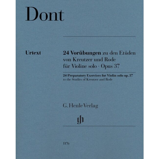 Dont 24 vorübungen Opus 37