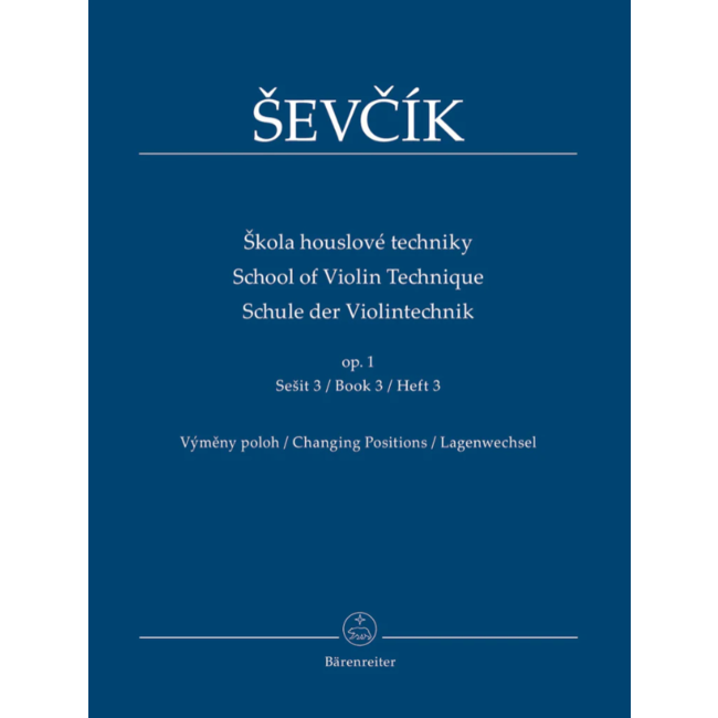 Sevcik School of Violin Technique