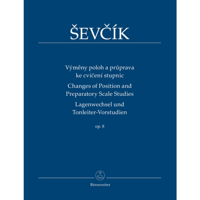 Sevcik Changes of position and preparatory scale studies Op.8
