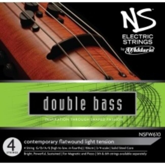 NS electric double bass strings