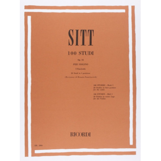 Hans Sitt 100 studi Op. 32