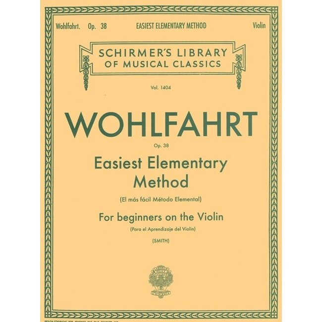 Wohlfahrt Easiest Elementay Method