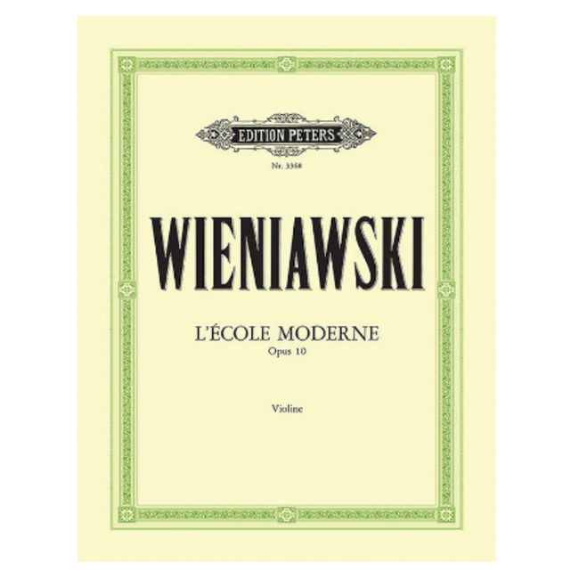 Wieniawski L'ecole Moderne Op.10