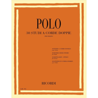 Polo 30 Doppelakkord-Etüden für Violine