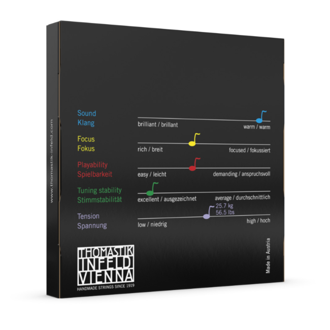 Superflexible vioolsnaren