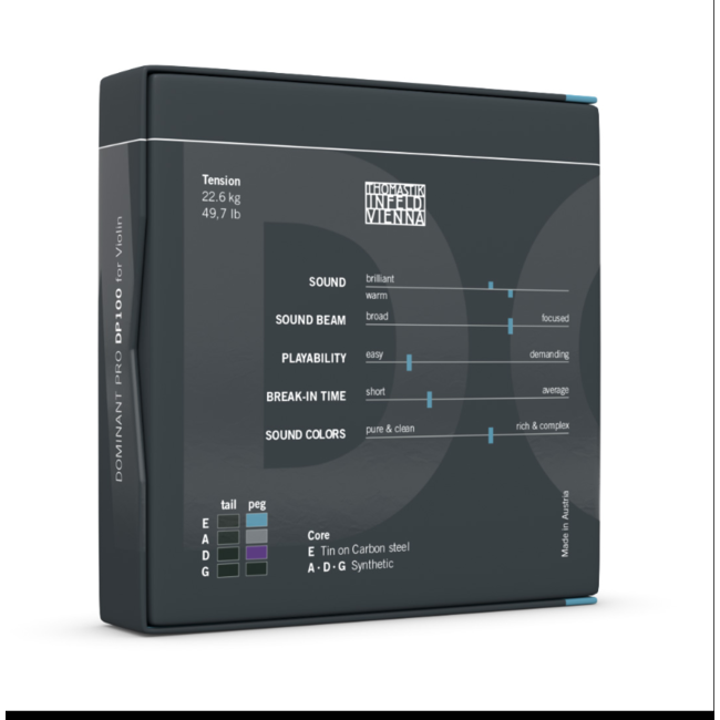 Dominant Pro violin strings