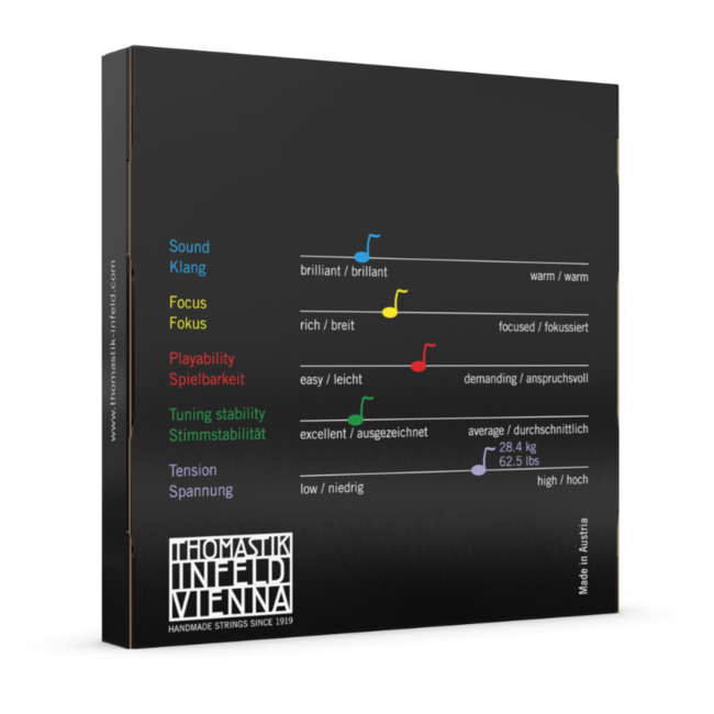 Superflexible viola strings