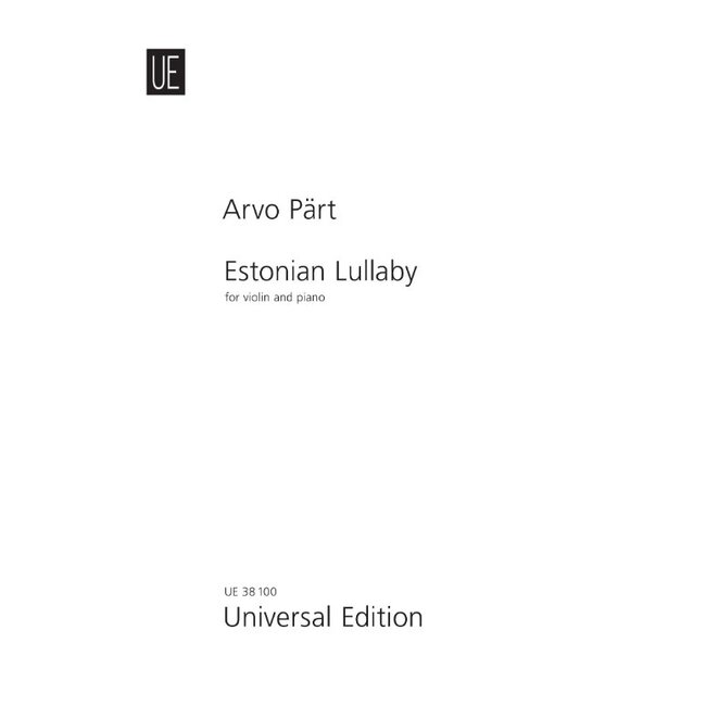 Estonian Lullaby