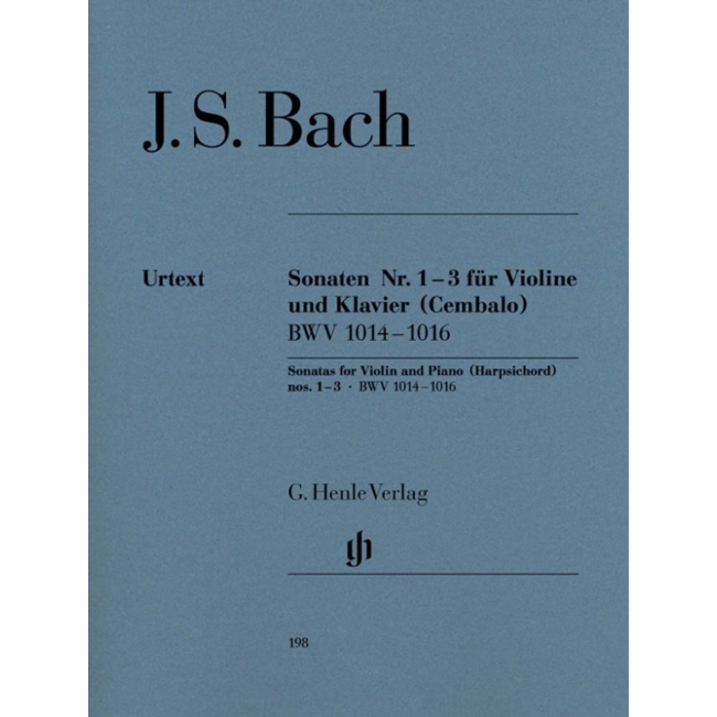 Bach Sonaten Nr. 1-3 Für Violine und Klavier