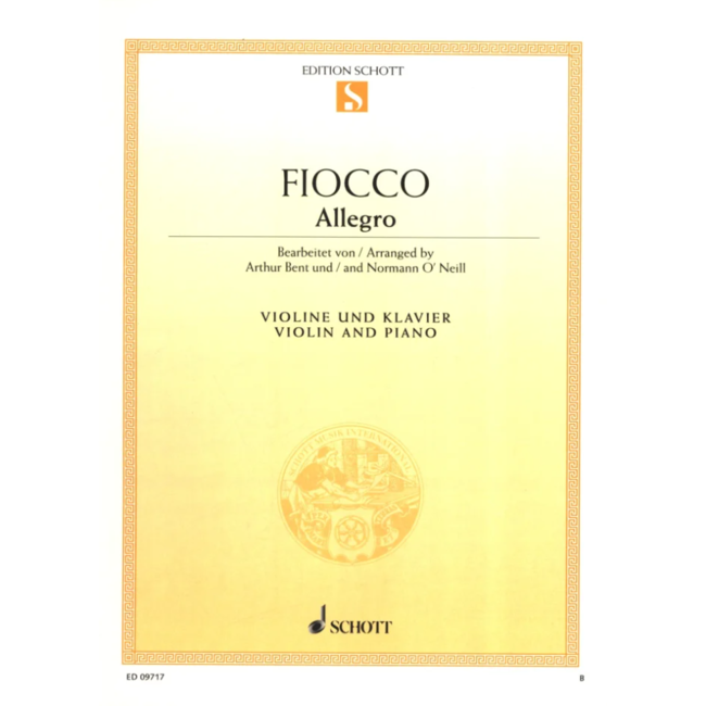 Grieg Fiocco Allegro