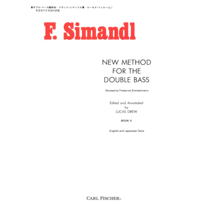 New method for the Double Bass (2 boeken)
