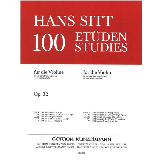 100 Studien op.32