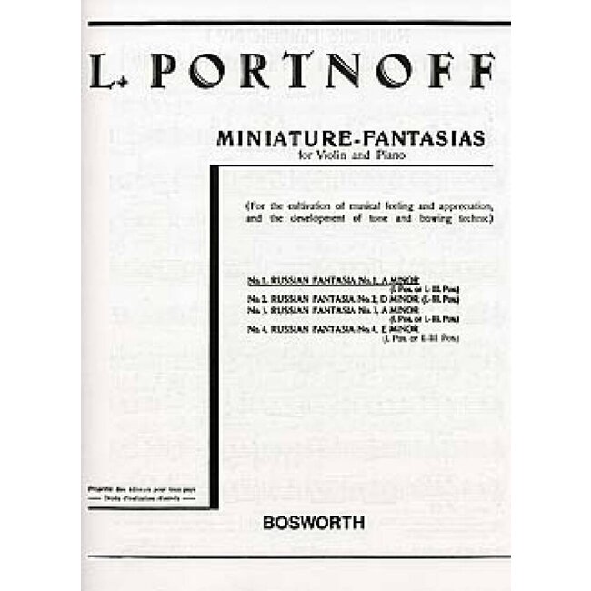 Miniature-Fantasias (4 volumes)