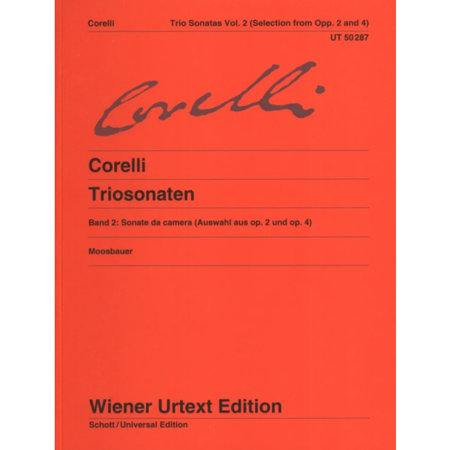 Triosonaten Teil 1 und 2: Sonate da camera