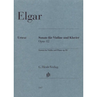 Elgar Sonate für violin und klavier Opus 82