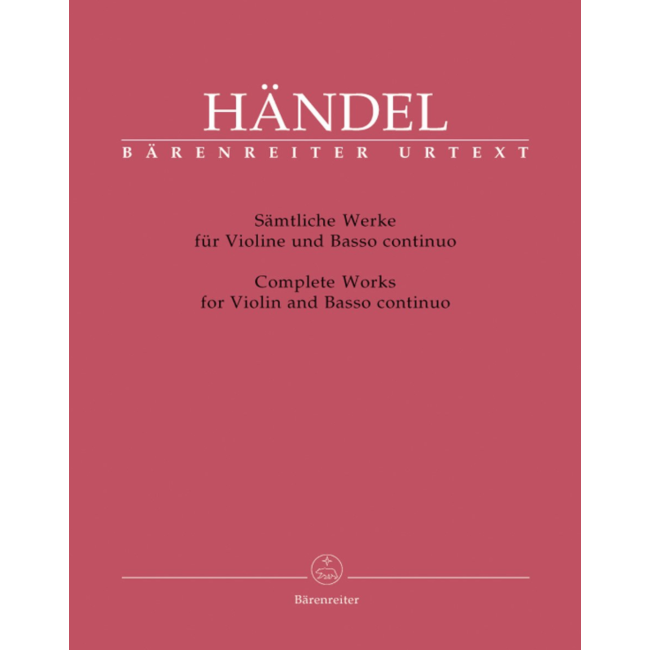 Sämtliche Werke fur Violine und Basso continuo