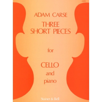Carse Three short pieces  cello