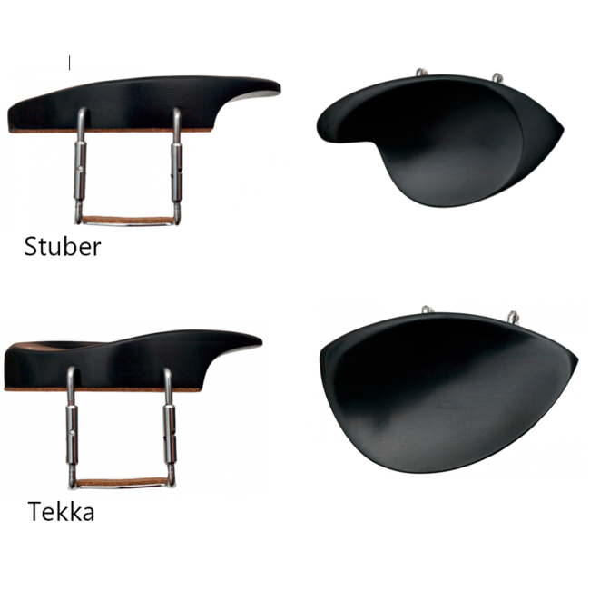 Chinrests violin & viola (15") solid wood