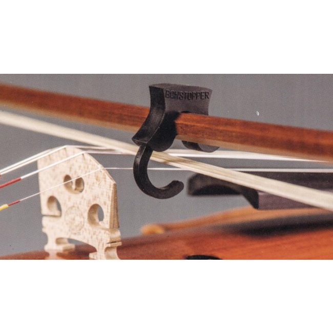 Bow stoppers for beginning string players