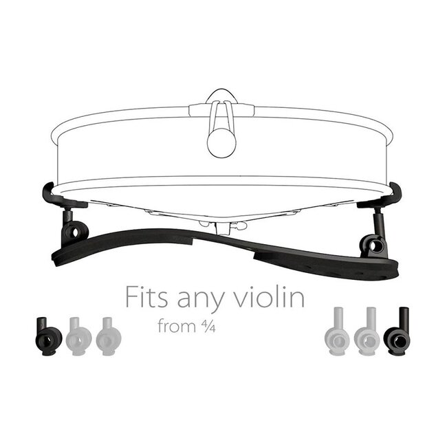 Korfker "LUNA" shouderrest  - violin/viola