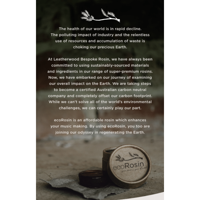 Ecorosin for violin, Viola and cello