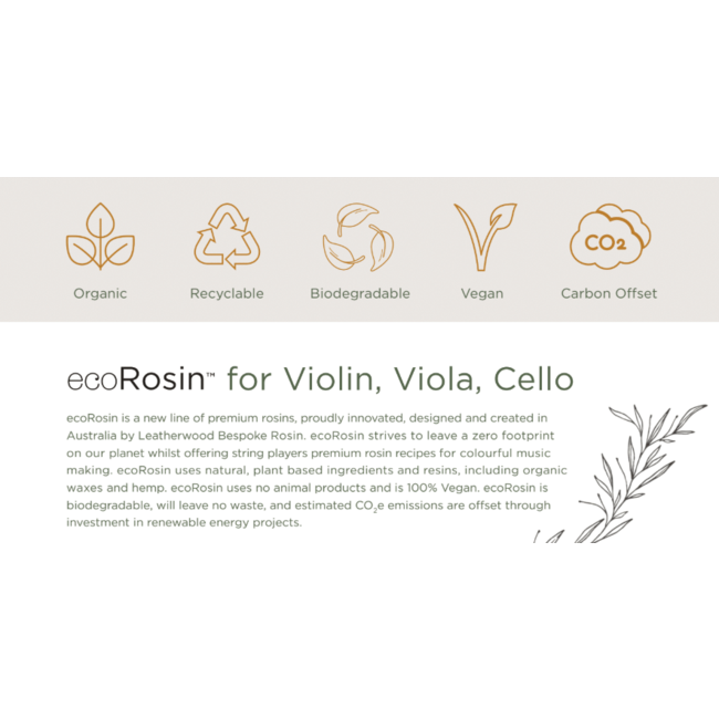 Ecorosin for violin, Viola and cello