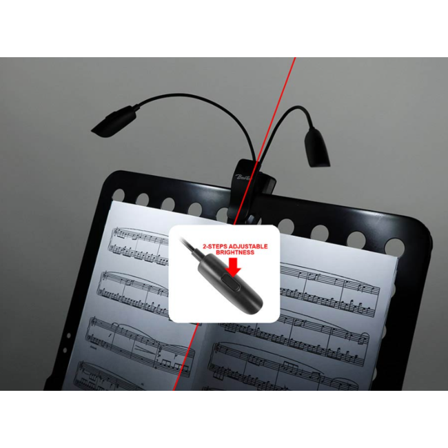 Notenständer LED-Lampe Typ MSL-606