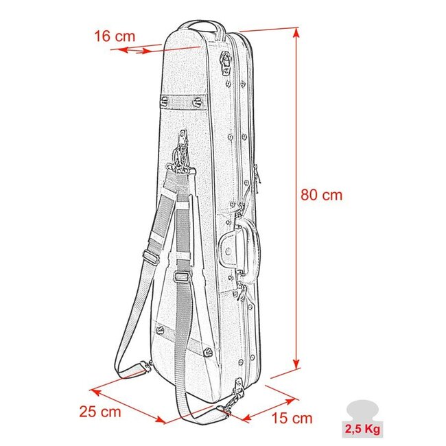 Violin case - 1400 series