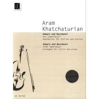 Khatchaturian Adagio and bacchanal