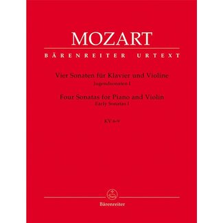 Mozart Four Sonatas's: Early Sonatas